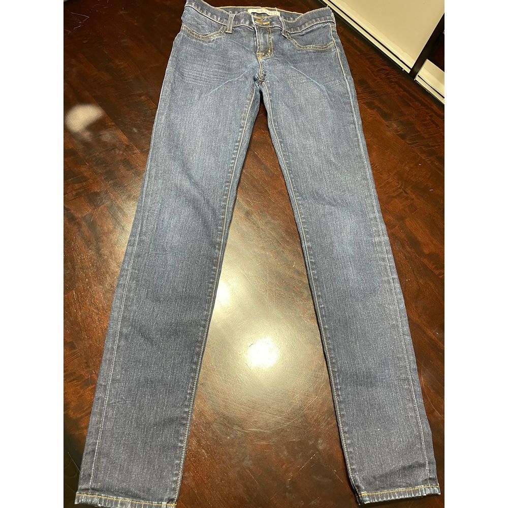 Classic Light Blue Denim Jeans Straight Leg Casual Everyday Wear T-9